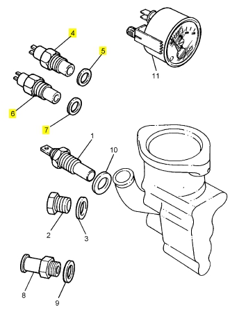 柴油機(jī)柴油發(fā)電機(jī)珀金斯配件K656CF02燃料過濾器T4.20