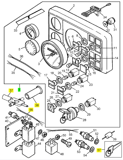 柴油機(jī)柴油發(fā)電機(jī)珀金斯配件K656CF02燃料過濾器T4.20